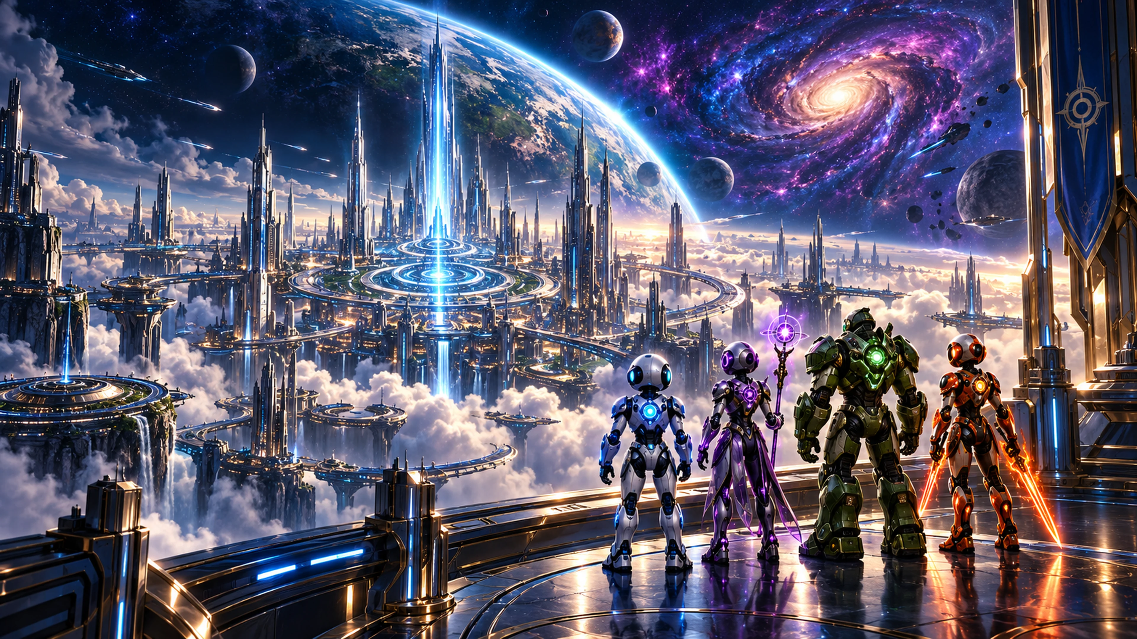 Galaxy Adventures: Orbit Defenders series artwork