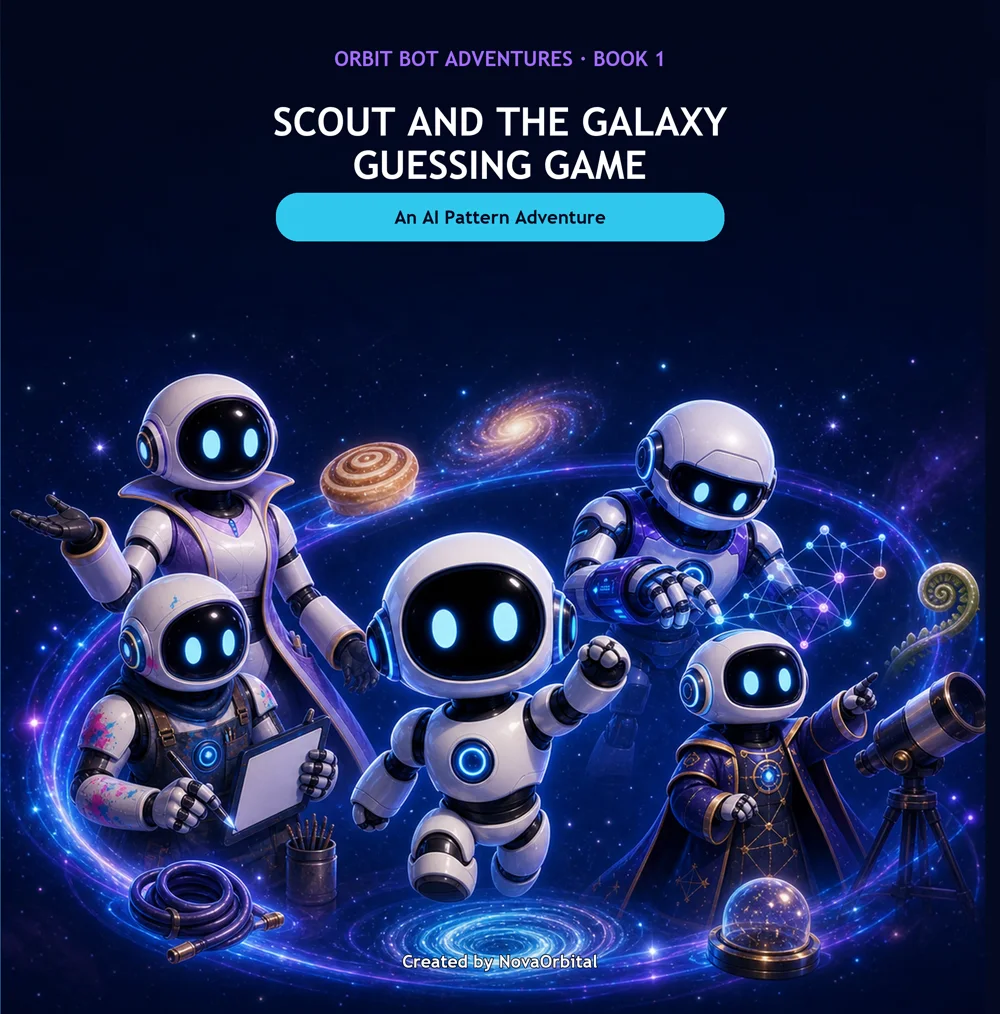 Cover of Scout and the Galaxy Guessing Game