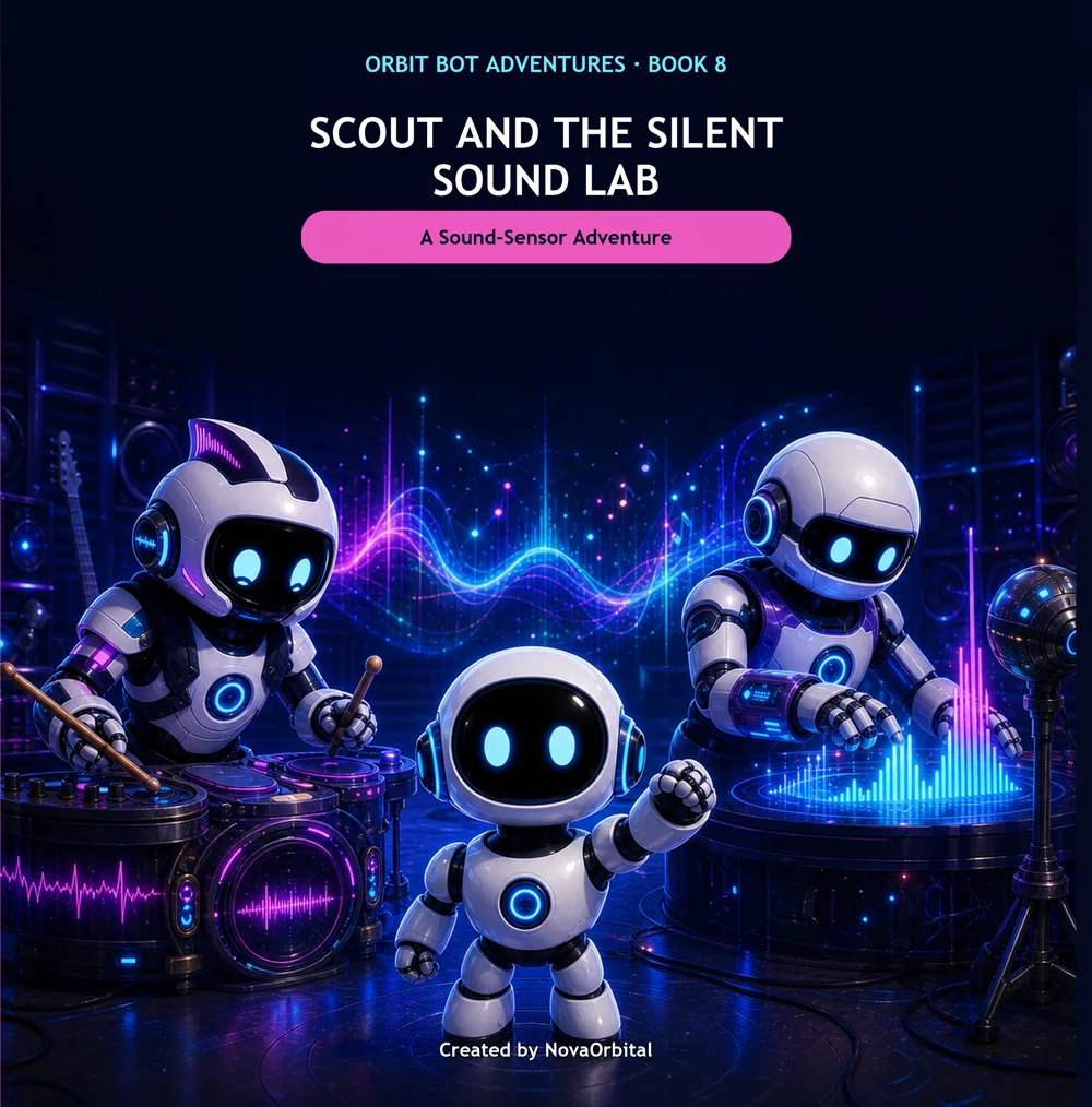 Cover of Scout and the Silent Sound Lab