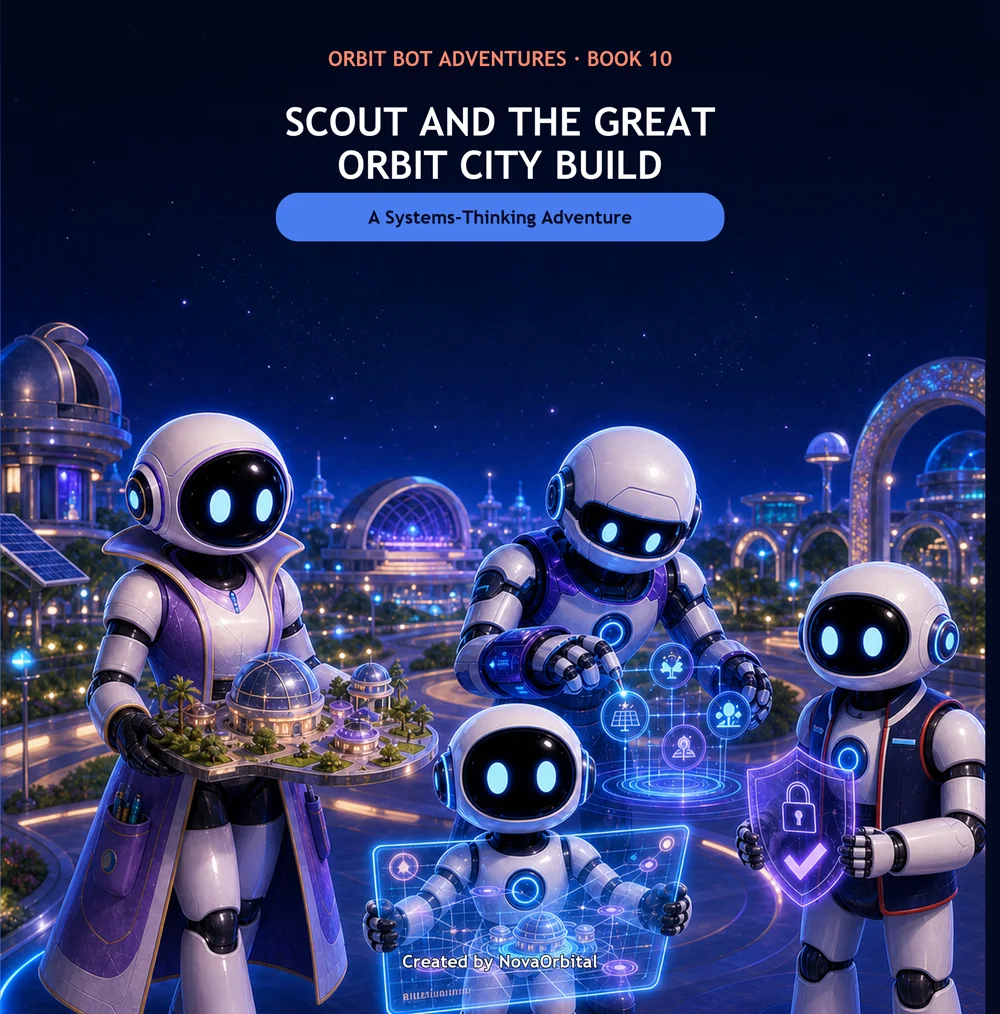 Cover of Scout and the Great Orbit City Build
