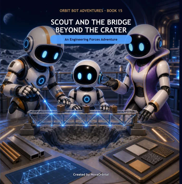 Scout and the Bridge Beyond the Crater cover