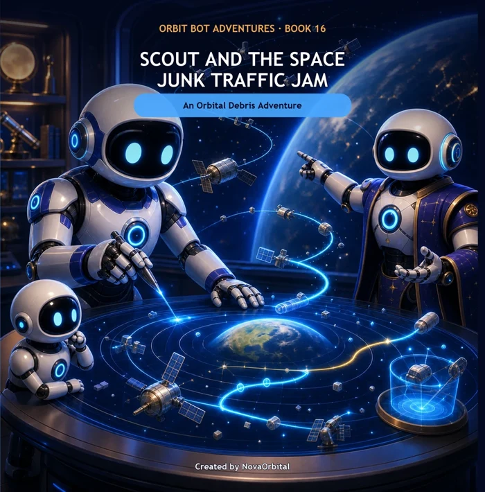 Scout and the Space Junk Traffic Jam cover