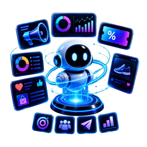 Orbit AI’s blue profession-bot mascot